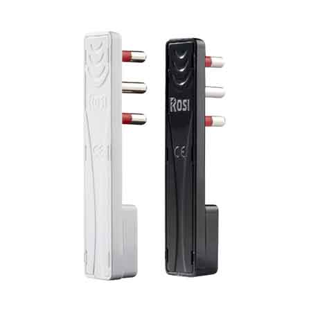 SPINA PIATTA SALVASPAZIO 16A ROSI 2P+T - Colore Nero