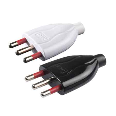 SPINA MOBILE 16A ROSI 2P+T - Colore Nero