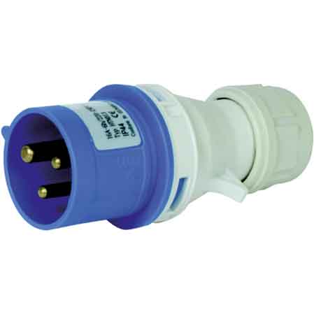 SPINA MOBILE INDUSTRIALE IP44 220 V 16A 2P+T 200 - 250V