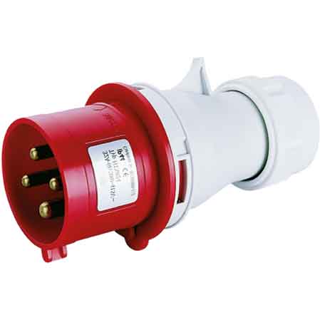 SPINA MOBILE INDUSTRIALE IP44 380 V 16A 3P+T 380 - 415V