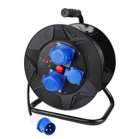 AVVOLGICAVO INDUSTRIALE CARDINALE 25 mt