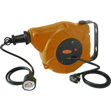 AVVOLGICAVO ELETTRICO AUTOMATICO CARDINALE A MOLLA 15 mt (13+2)