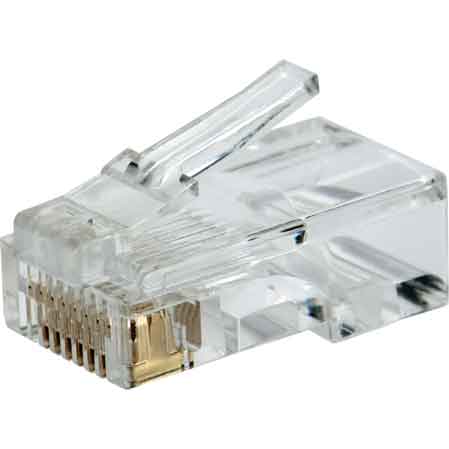 PLUG MODULARI PASSO 4/4 - 6/4 BLISTER 10 PZ