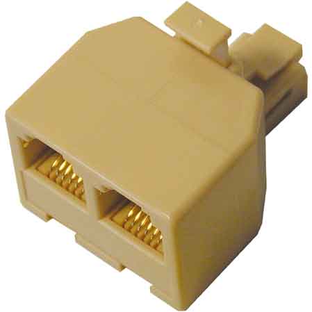 MODULARER DOPPELTER TELEFONADAPTER