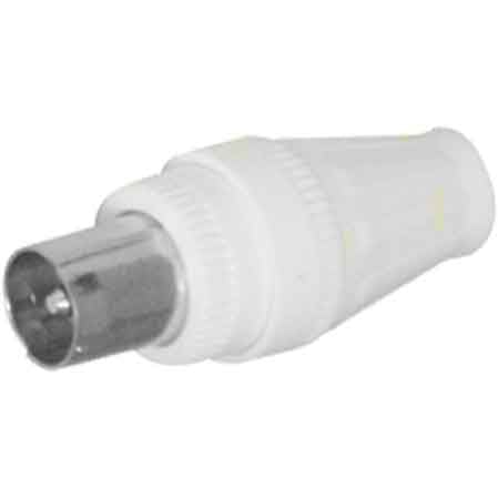 FICHE COAXIALE TV Ø 9,5 mm