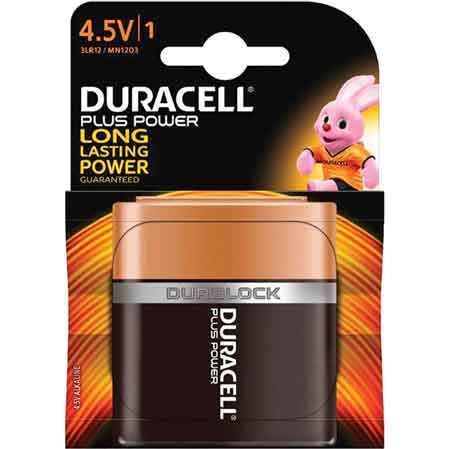 PILA 'PLUS POWER' PIATTA 4,5V DURACELL Blister 1 pezzo
