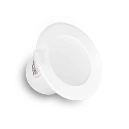 FARETTO DA INCASSO LED 'SYDNEY' 7W - 668 Lm - Tricolor