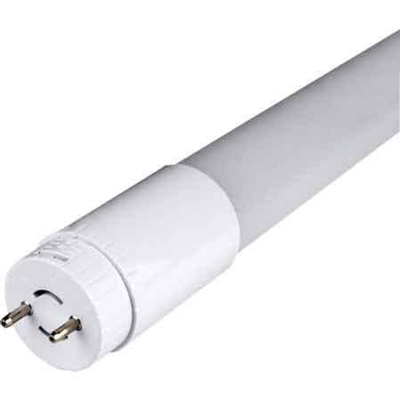 TUBO A LED IN PLASTICA CON STARTER 'T8' 18W - cm 120 - G13 - 1820Lm - 6500K