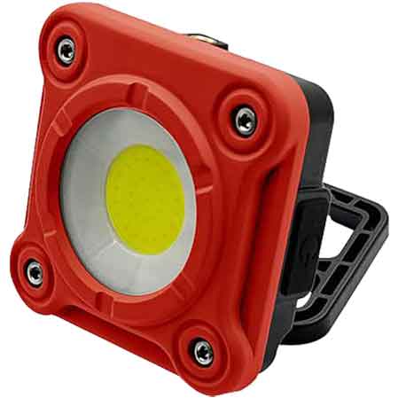 PROJECTEUR À LED PORTABLE RECHARGEABLE MINI 'IR824' 10 W - 1000Lm - 6000K
