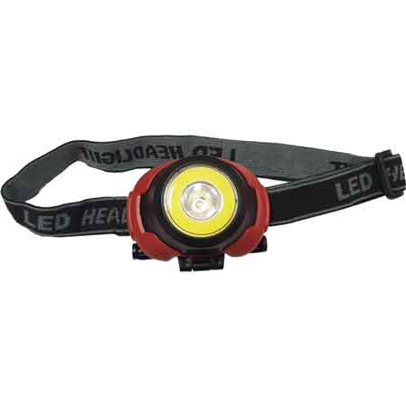 LED-KOPFLAMPE 2W+1W - 100+80Lm