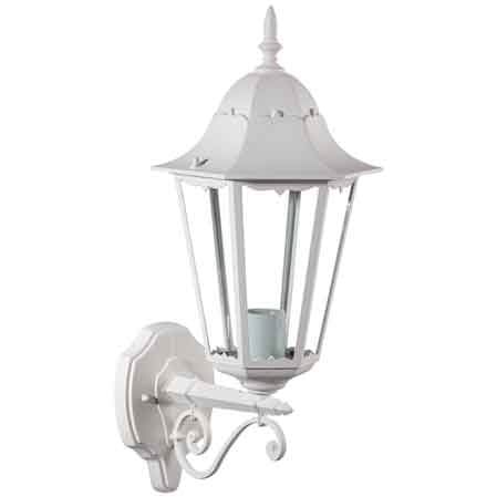 LANTERNA DA PARETE 'ERMES UP 8' Colore Bianco