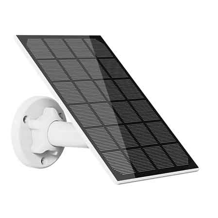 PANNEAU SOLAIRE POUR CAMÉRAS SUR BATTERIE 5 Watts - 19x17,2x4,2 cm