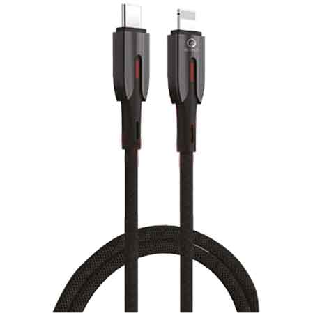 'FAST CHARGE' LADEKABEL USB-C/LIGHTNING LOSTECH 120 cm