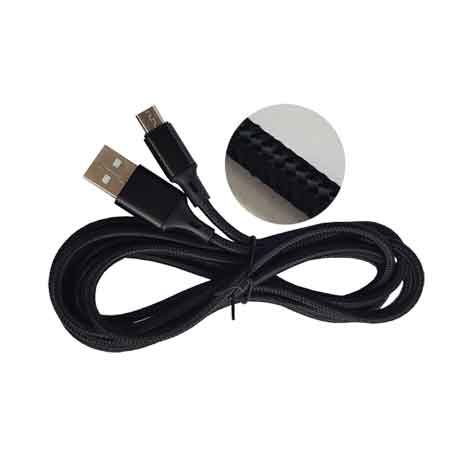 CÂBLE DE CHARGE POUR APPAREIL TRESSÉ 200 cm - Connecteur Lightning