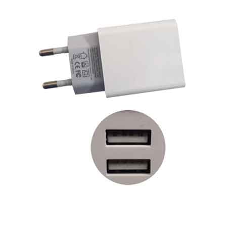 CHARGEUR MURAL USB 2,4A - 2 USB