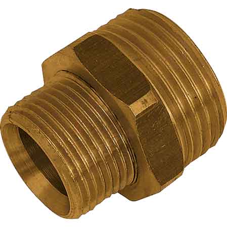 NIPLES RIDOTTO OTTONE GIALLO 3/8"x1/4"