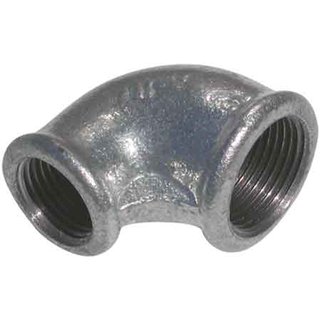 GOMITO A 90° FEMMINA/FEMMINA RIDOTTO 1"x3/4"