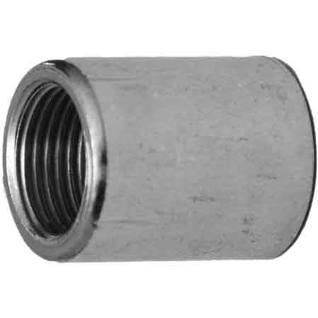 MANICOTTO FEMMINA/FEMMINA ACCIAIO 1/4"