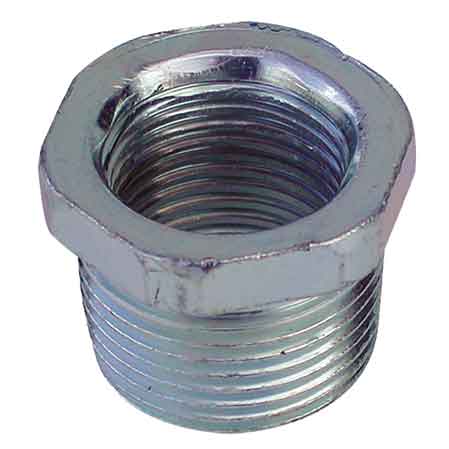 RIDUZIONE MASCHIO/FEMMINA IN ACCIAIO 1"x1/2"