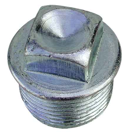 TAPPO MASCHIO IN ACCIAIO 1/4"
