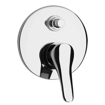 MITIGEUR MONOCOMMANDE ENCASTRABLE DOUCHE AVEC INVERSEUR 'PILOT' PAINI Chromé