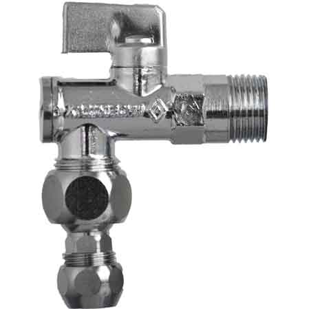 ECKKUGELHAHN 1/2" x 3/8" - Ø 10 mm