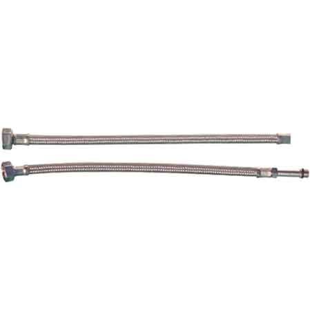 FLEXIBLE POUR MITIGEUR 35 cm - F 3/8" x M 10x1 Long (5 cm)