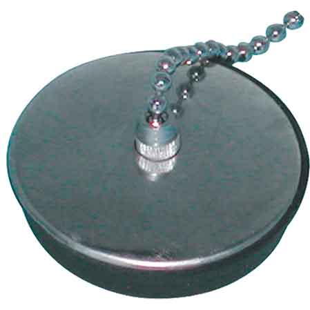 TAPPO CON CATENELLA Ø 44 mm (per lavabo/bidet)