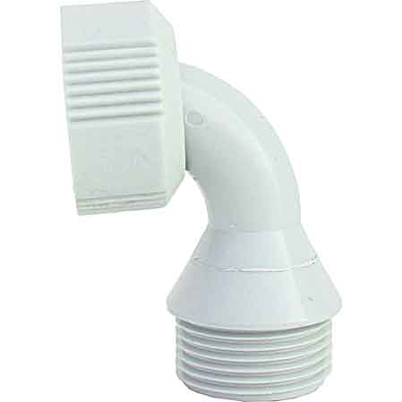 RACCORDO CURVO PER TUBO SCARICO LAVATRICE 3/4" x 3/4"