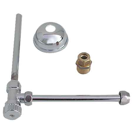 ROBINET DE CHASSE À DOUBLE TIGE 1/2'' x 3/8'' cm 20-25