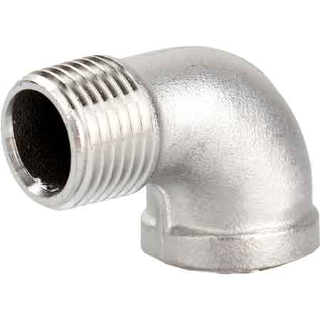 RACCORDO A GOMITO MASCHIO FEMMINA 1/2"