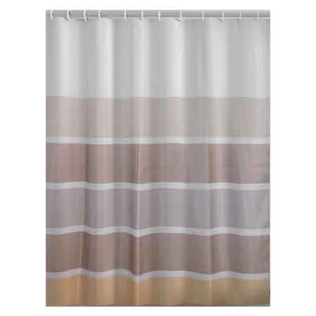 TENDA DOCCIA IN POLIESTERE 'SPIAGGIA' 120x200 cm - Beige/Marrone