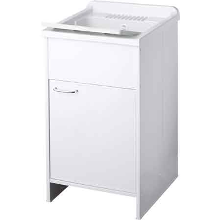 MEUBLE LAVE-LINGE GARDEN 1 PORTE 45x50x85h cm