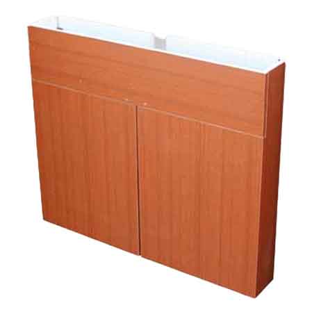 MOBILE SOTTOLAVELLO IN KIT TEAK 120x50 cm - 3 Ante