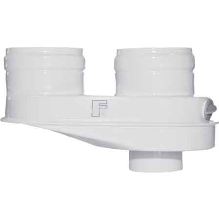 SDOPPIATORE PER SCALDINO 'KONA' Ø 80 mm