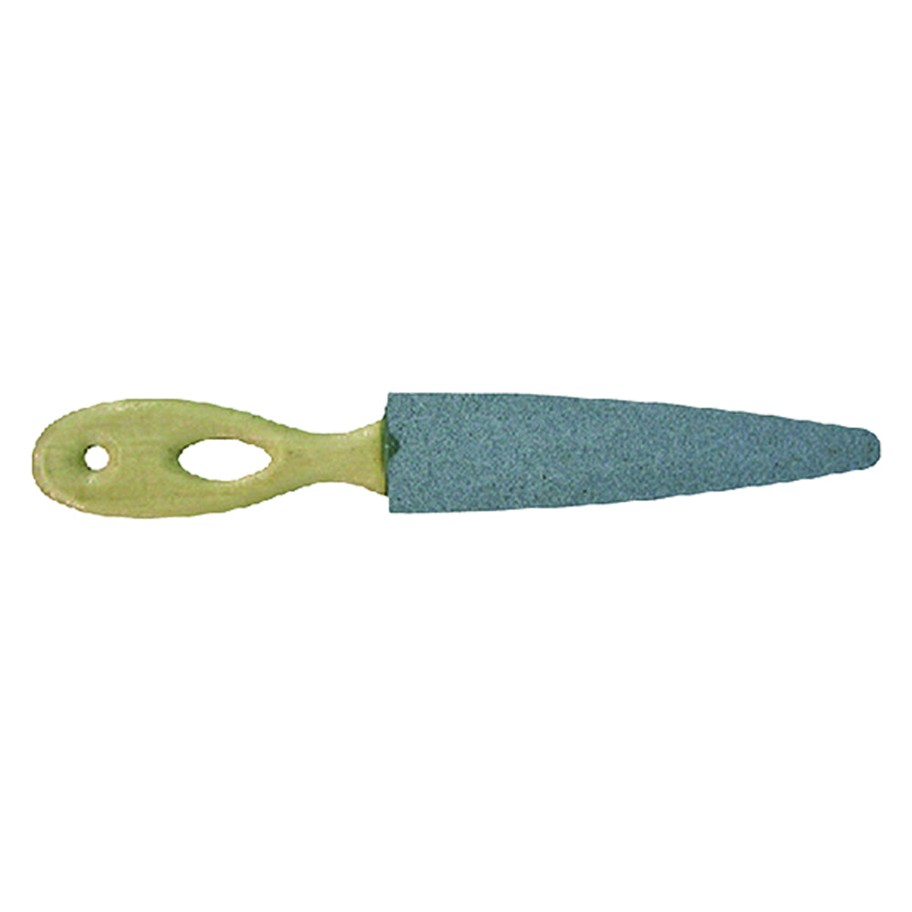 PIERRE À AIGUISER ÉMERI long. tot. 25 cm