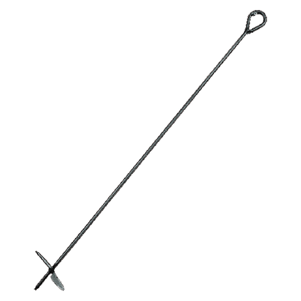 ANKER ERDSCHRAUBE FÜR WEINBERGE Schnecke ø 12 cm x H 75 cm ø Draht 10 mm