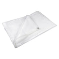 BÂCHE FILET AVEC ŒILLETS 3 x 6 m blanche - 160 gr./m²