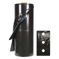 Mulchfolie mit zentralen Löchern H. 1,2 m - Lochabstand 30 cm