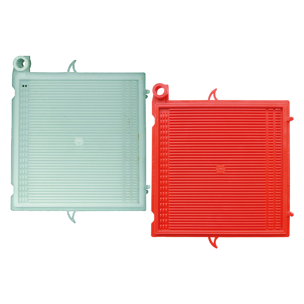 POLYPROPYLENPLATTE 20x20 cm – weiß