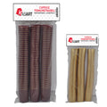 CAPSULE TERMORETRAIBILI PER BOTTIGLIE VINO oro - Ø 31 x  h 55 mm