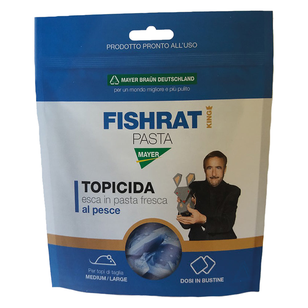 RODENTIZIDKÖDER 'FISHRAT' 150 g