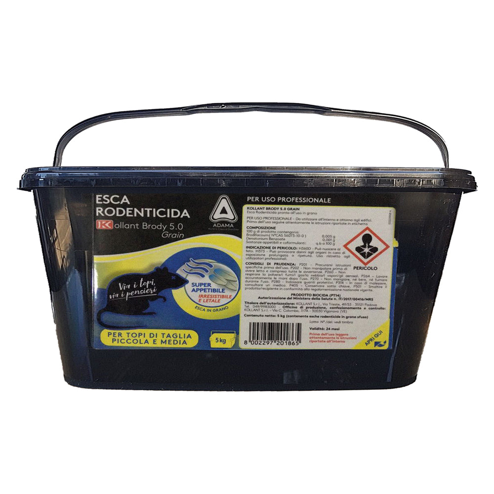 APPÂT RODENTICIDE EN GRAIN 1 500 g - cond. 3 sachets (500 g)