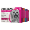 ANTI-PARASITAIRE 'FRONTLINE TRI-ACT' chiens 2/5 kg - 3 pipettes 0,5 ml