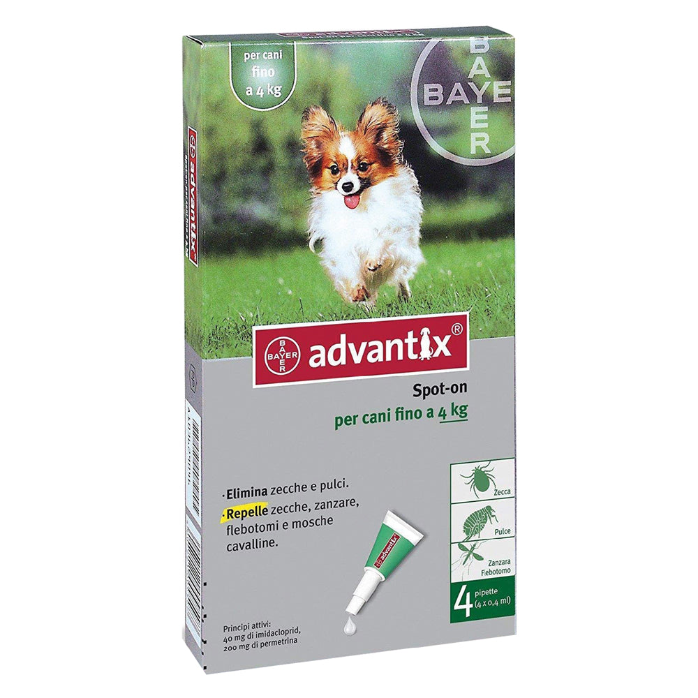 ANTIPARASSITARIO 'ADVANTIX SPOT-ON' 25-40 kg - 6 pipette ml 4