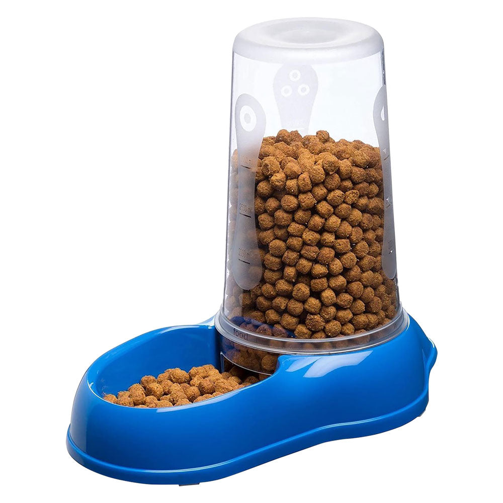 CIOTOLA FUNZIONE ACQUA/CIBO CON RISERVA 'AZIMUT' cm 16,5 x 25 x h 24,5 - lt 1,5