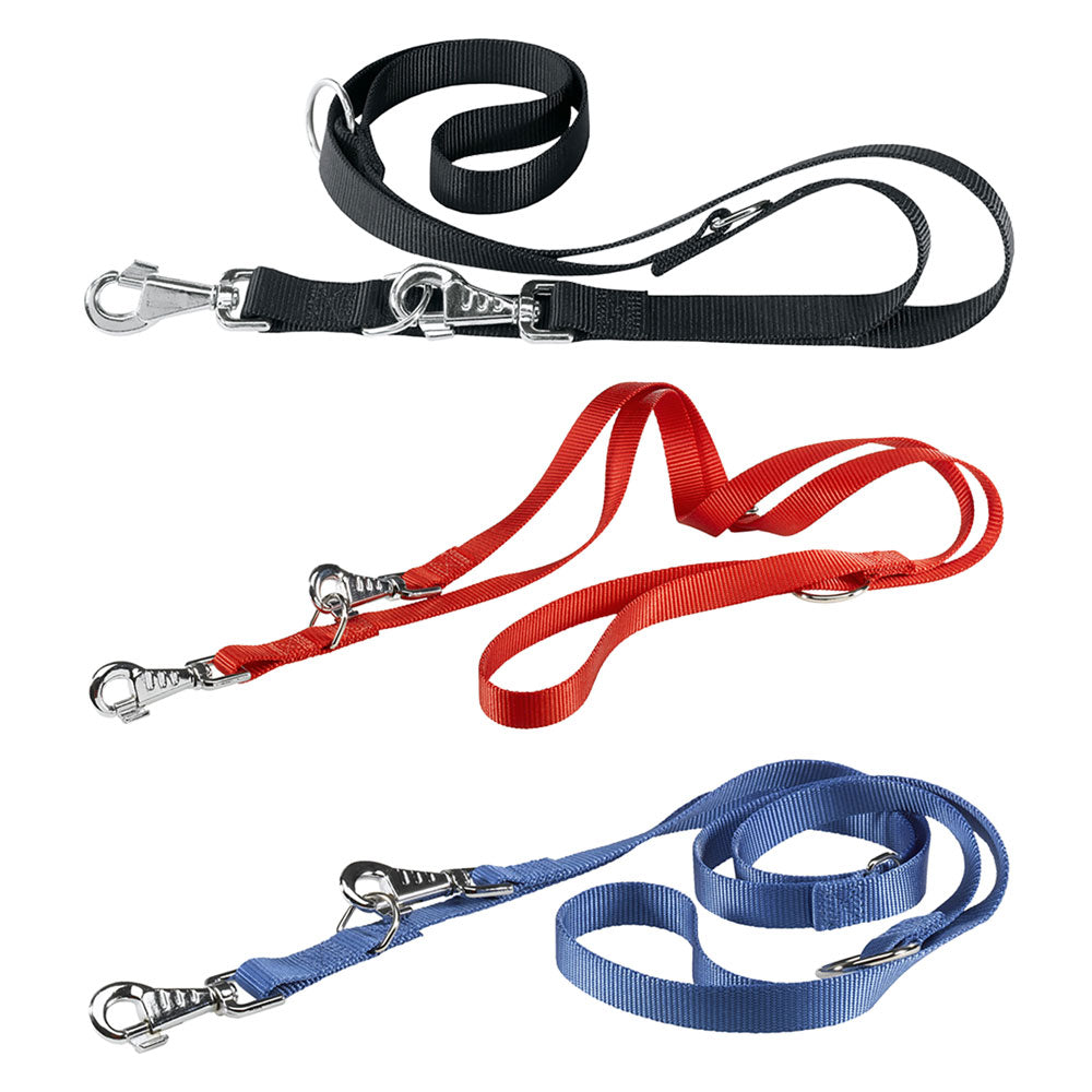 HUNDETRAININGSLEINE 'CLUB GA' 200 cm x 20 mm - blau