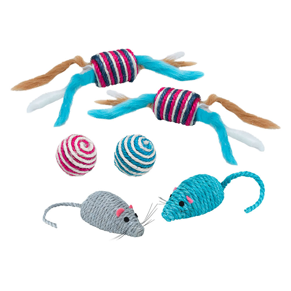 JEU EN FIBRE NATURELLE motifs variés