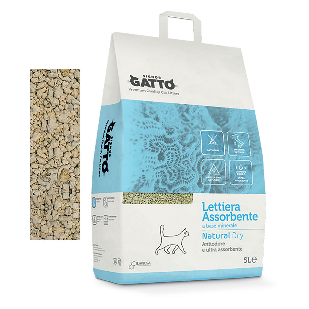 HYGIENISCHES KATZENSTREU „NATURAL DRY“ 5 l