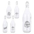 BOUTEILLE EN VERRE « DÉCORÉE » 1000 ml